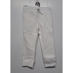 Amazon Essentials Toddler Boys' Fleece‎ Jogger Sweatpants Size 4T, White